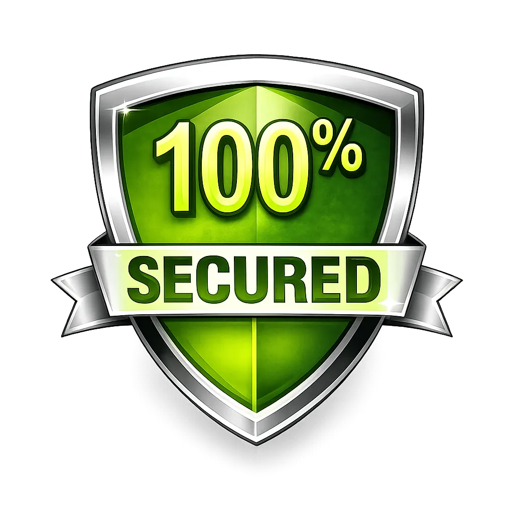 100% Secured